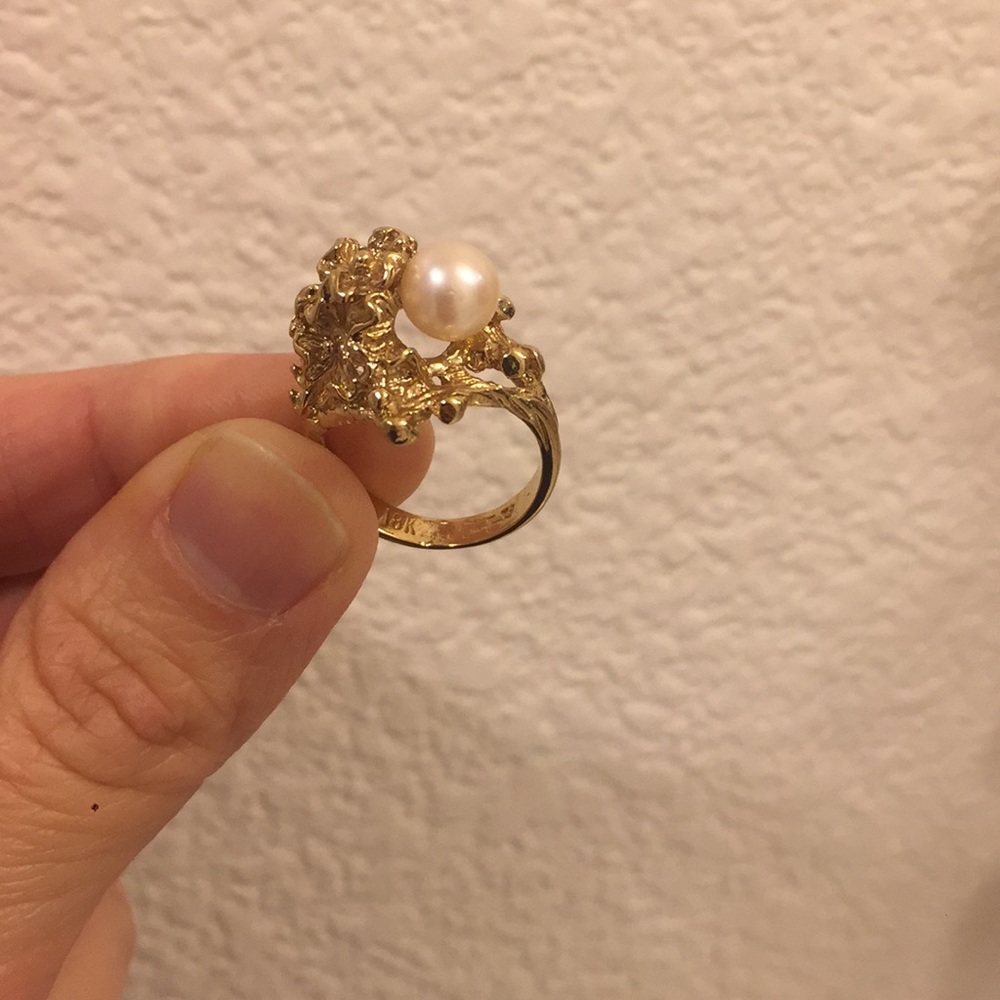 18KT vintage Gold ring